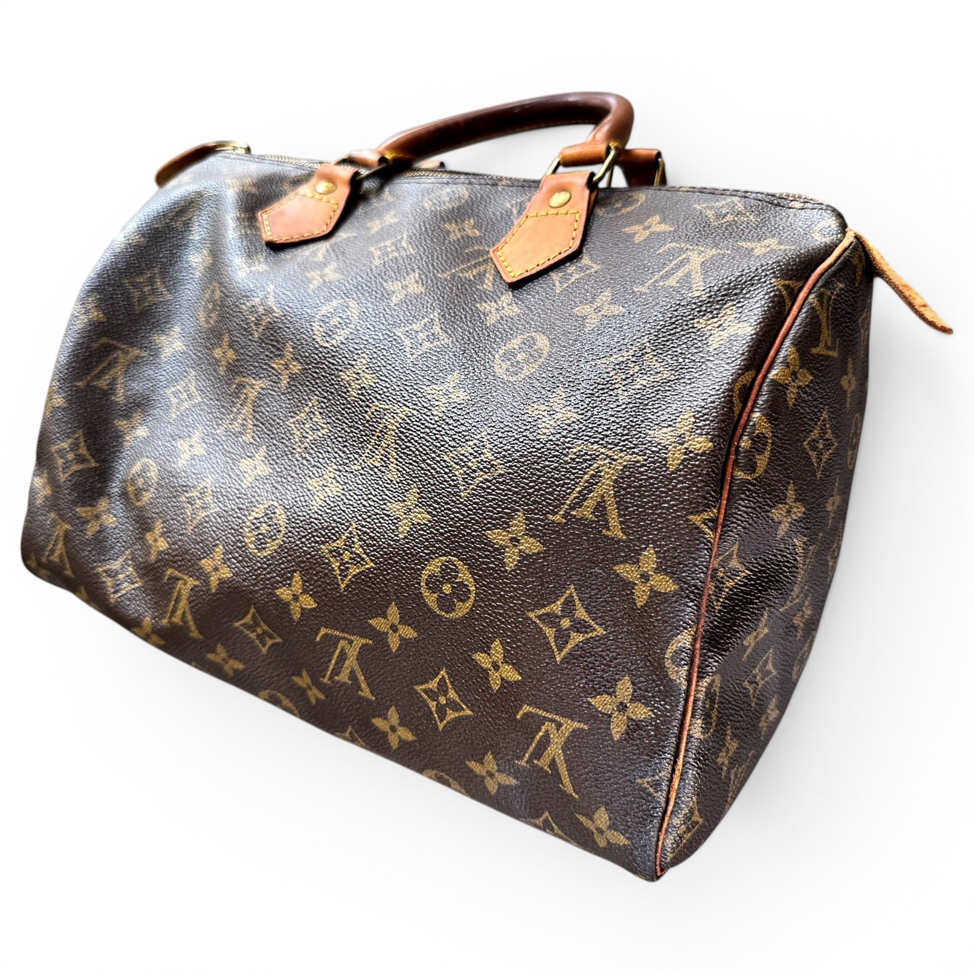 Speedy Bandoulière leather handbag