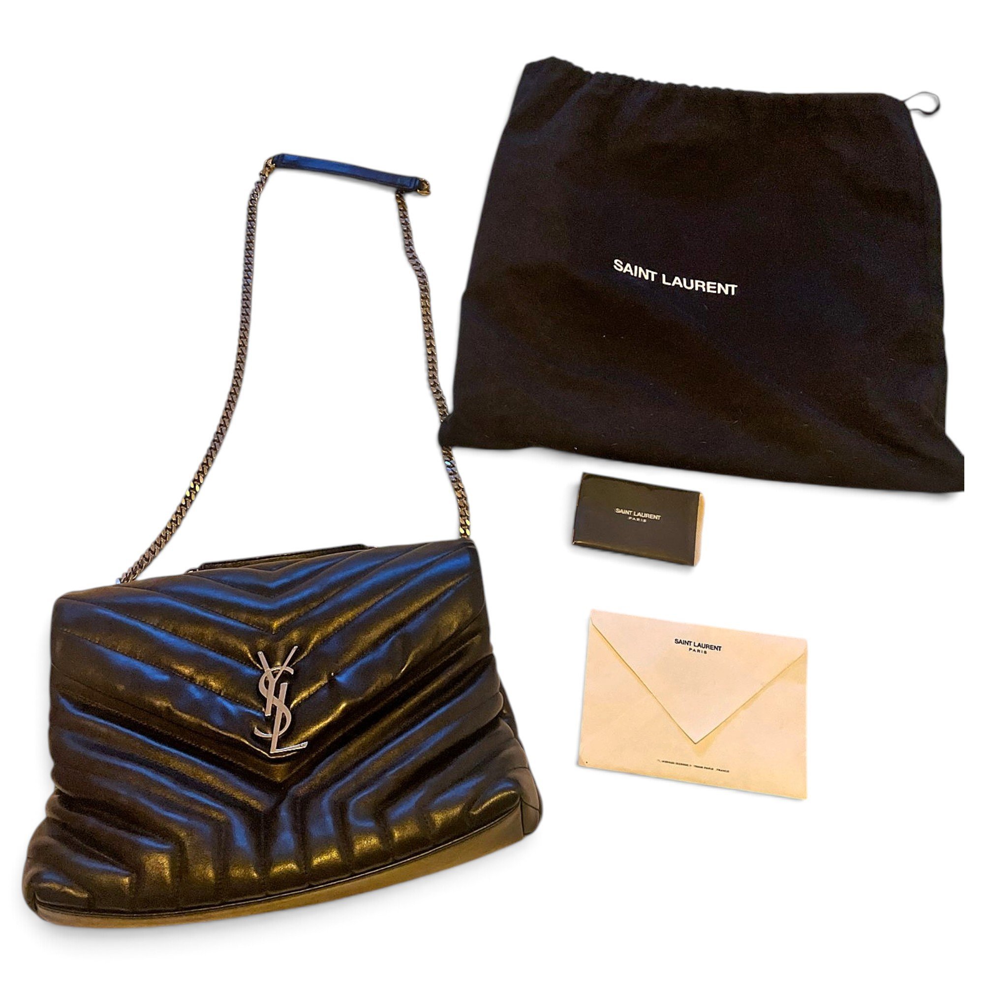 Loulou leather crossbody bag