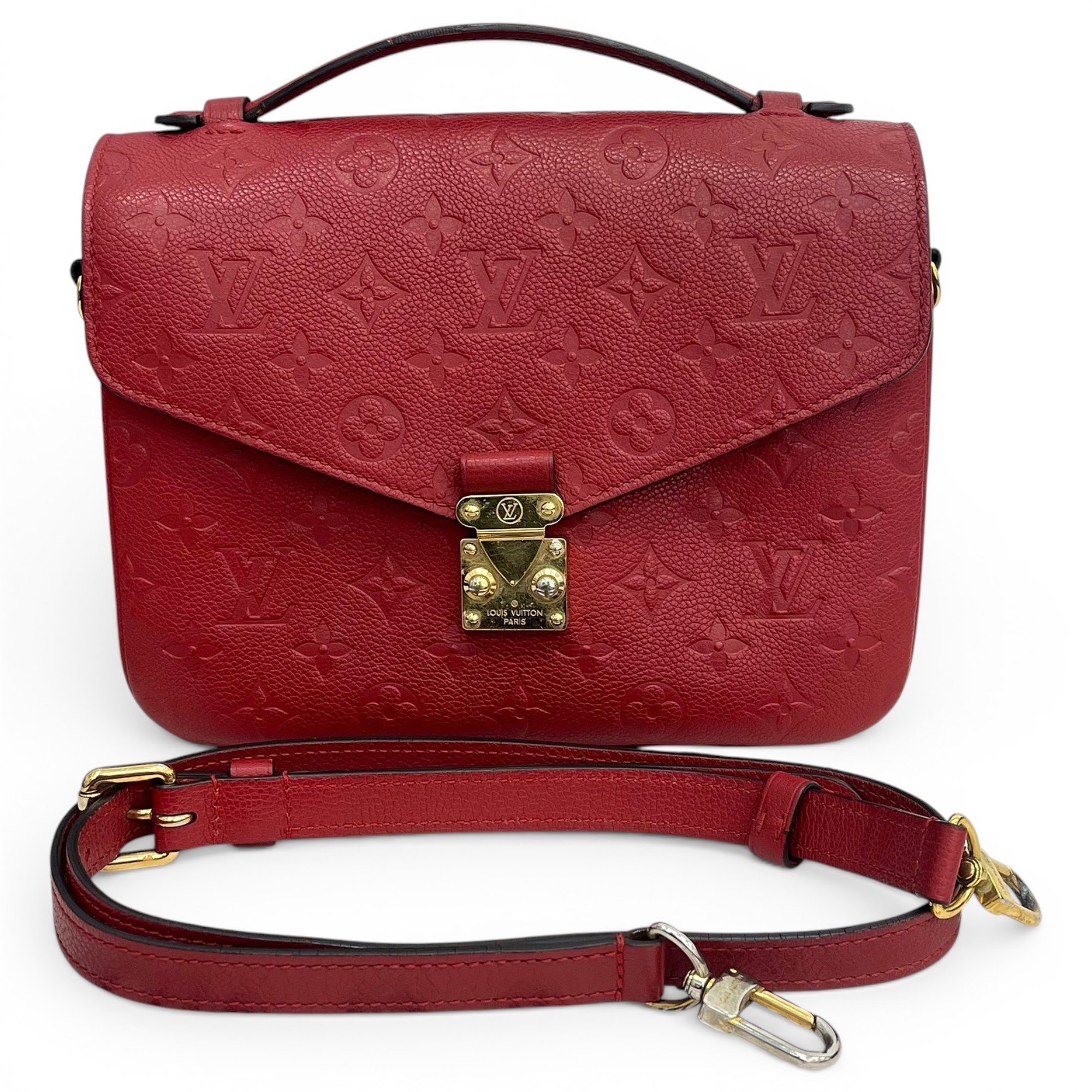 Metis leather handbag