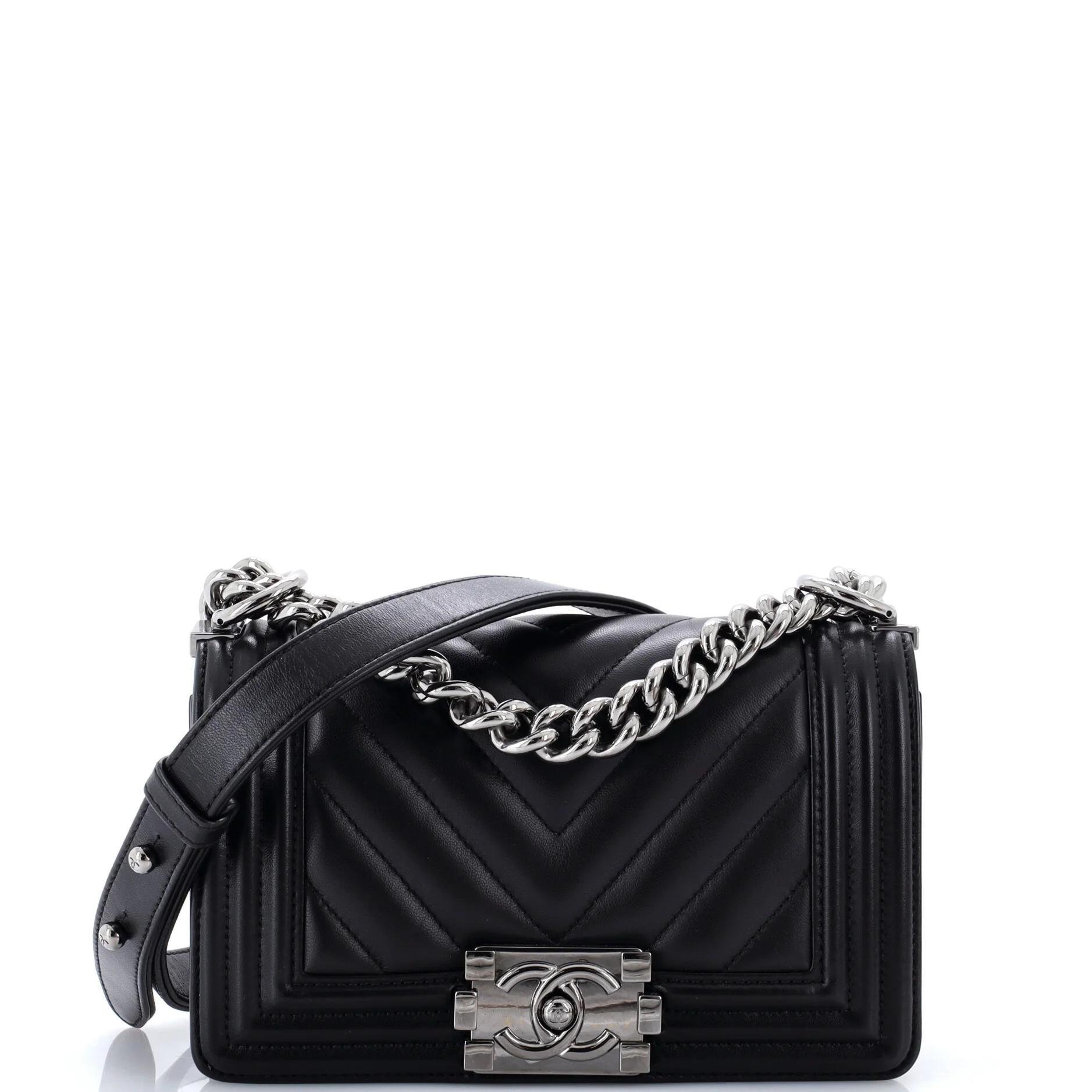 Boy leather handbag
