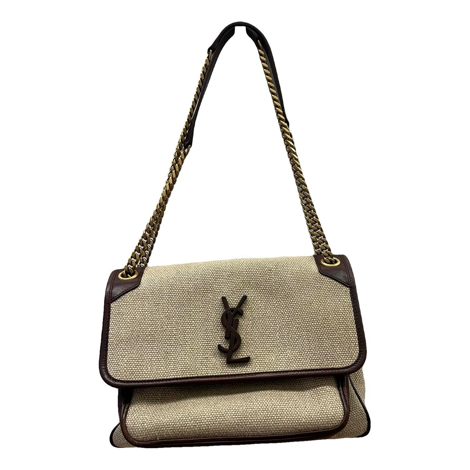 Niki linen crossbody bag