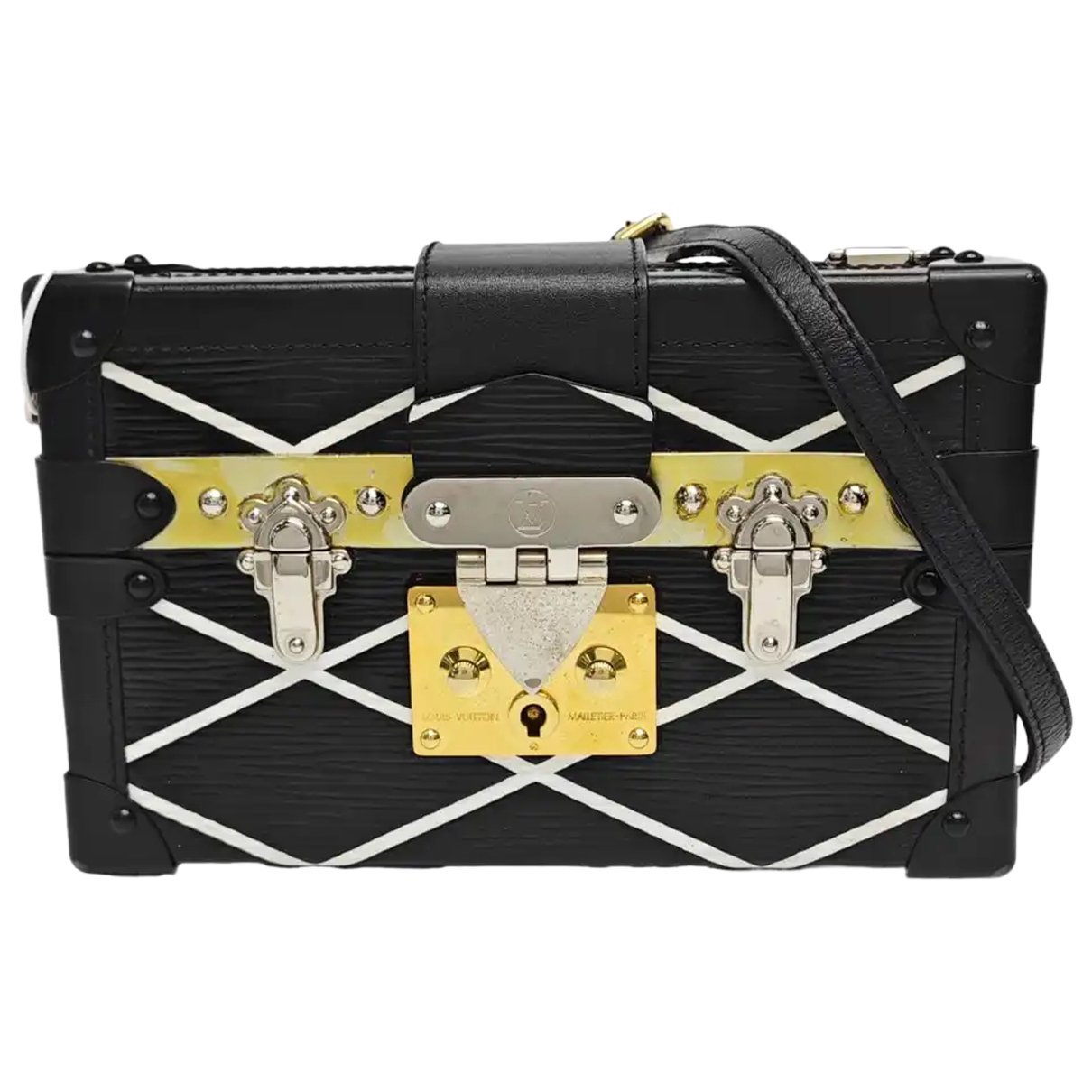 Louis Vuitton Petite Malle leather handbag