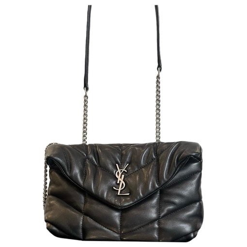 Baby monogramme leather bag
