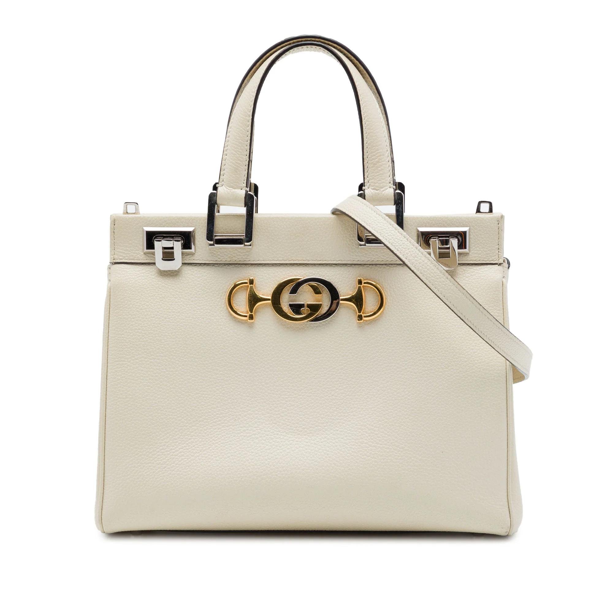 Zumi leather handbag