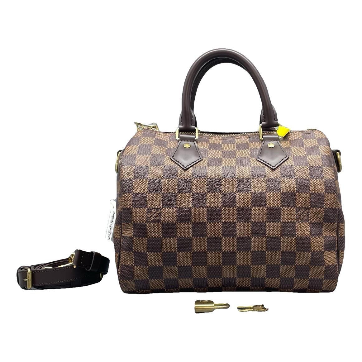 Speedy leather handbag