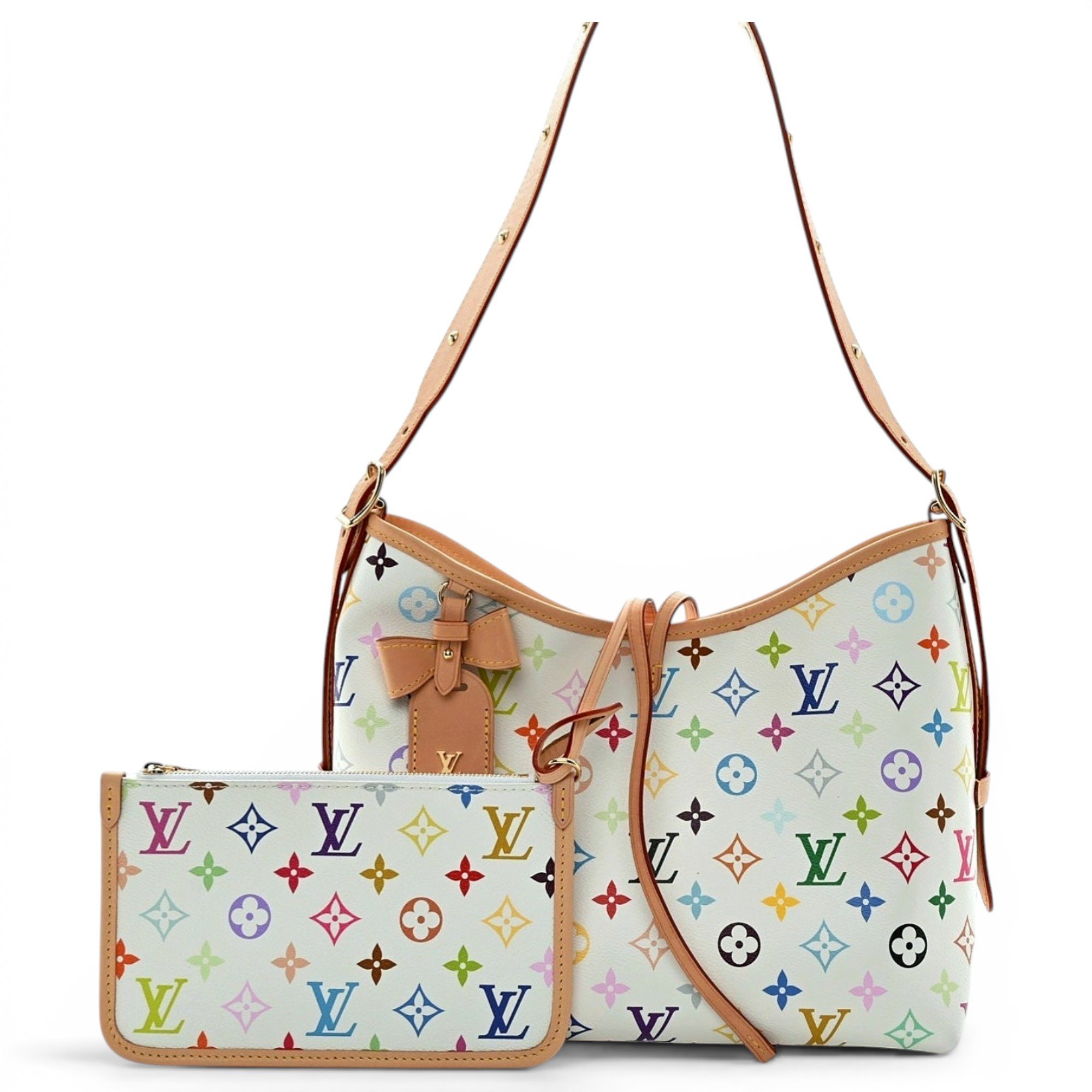 Neverfull leather handbag