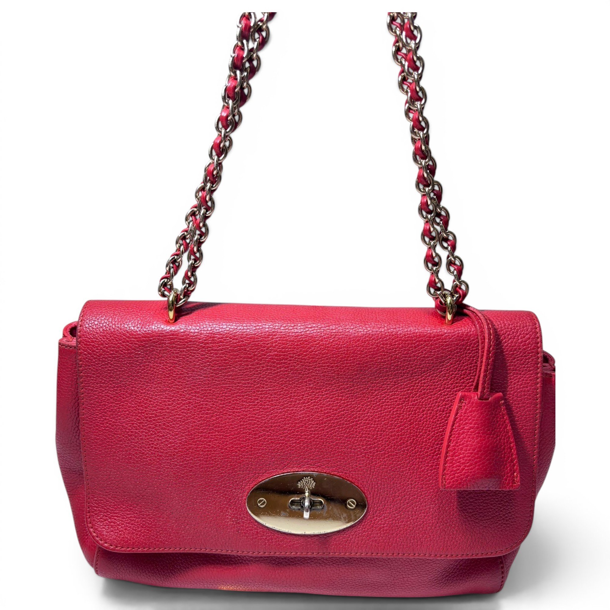 Lily leather handbag