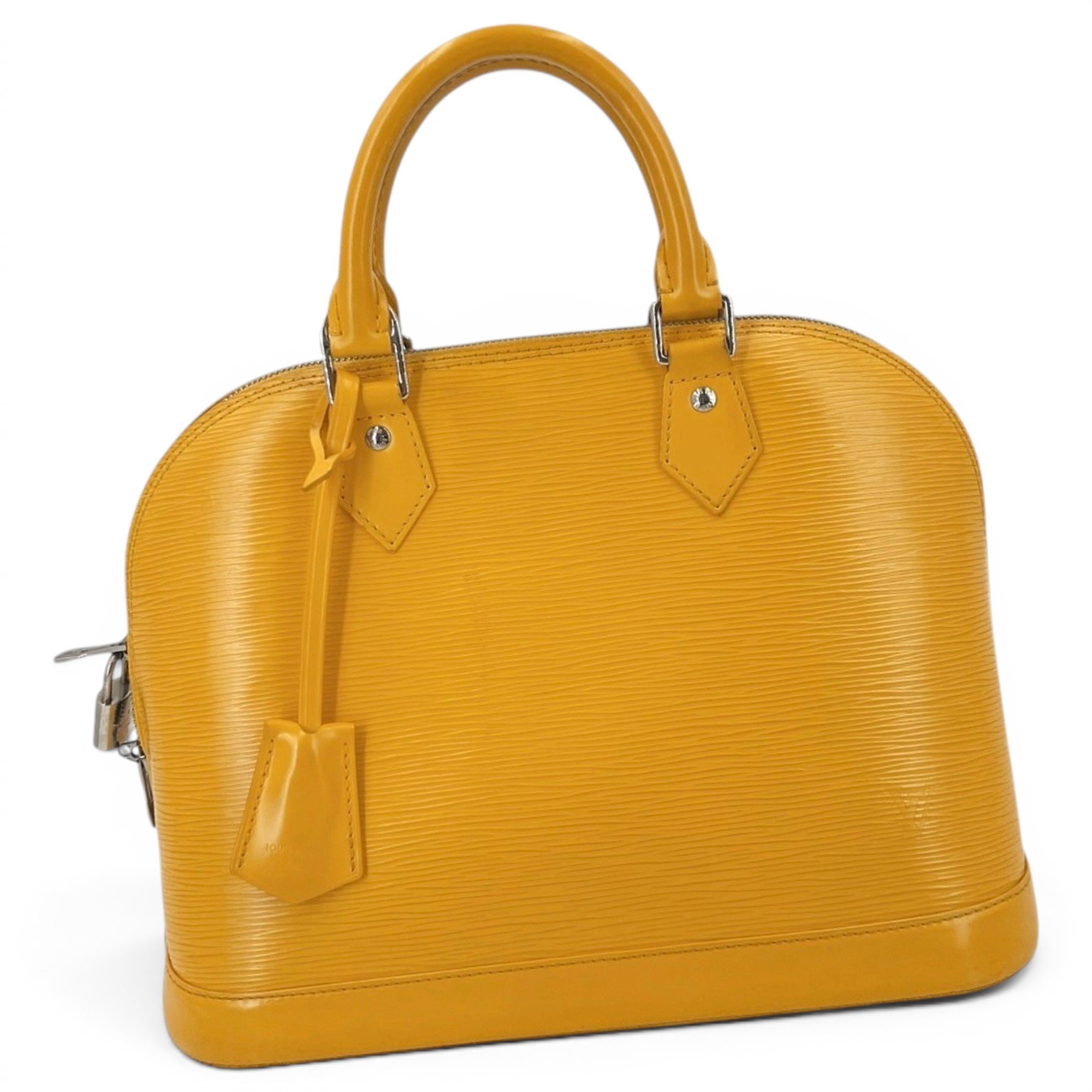 Alma leather handbag