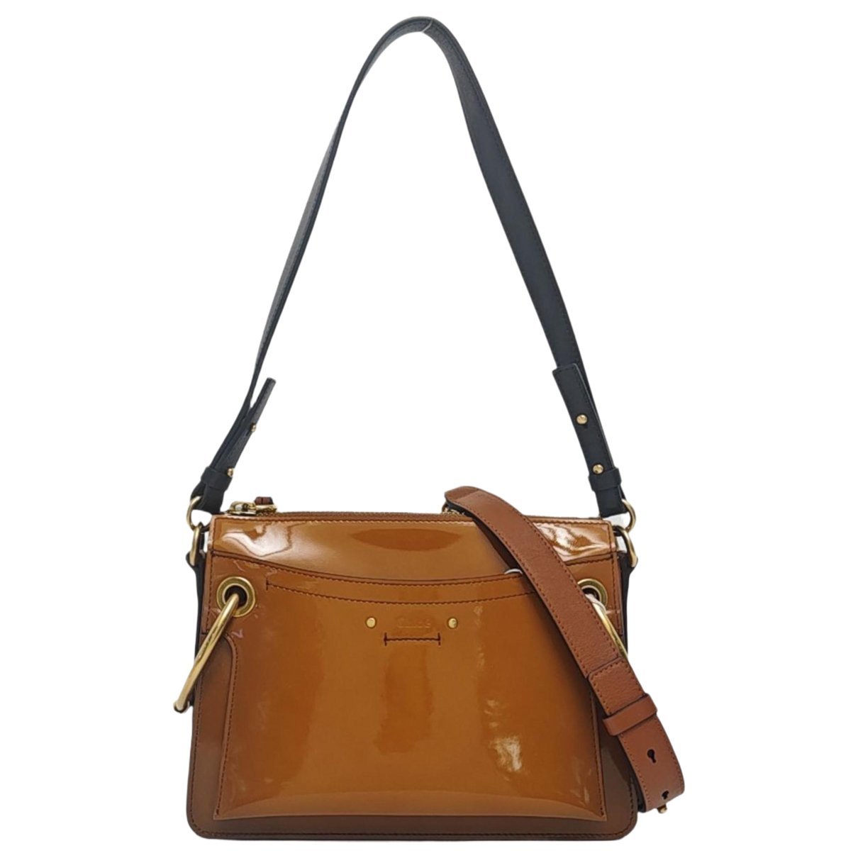 Roy patent leather handbag