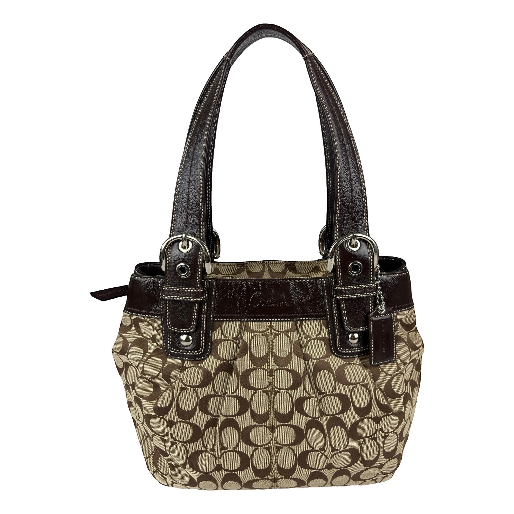 Signature Sufflette cloth handbag