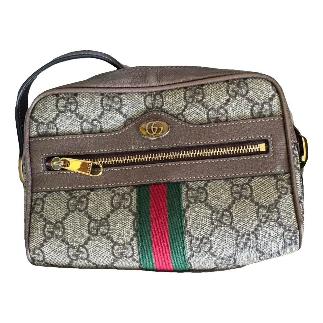 Ophidia leather crossbody bag