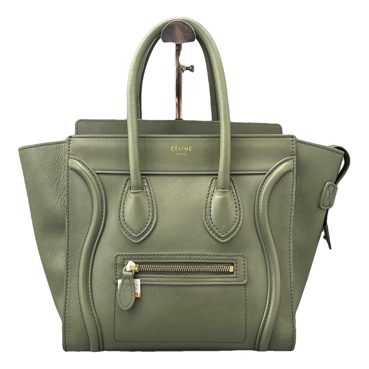 Luggage leather handbag