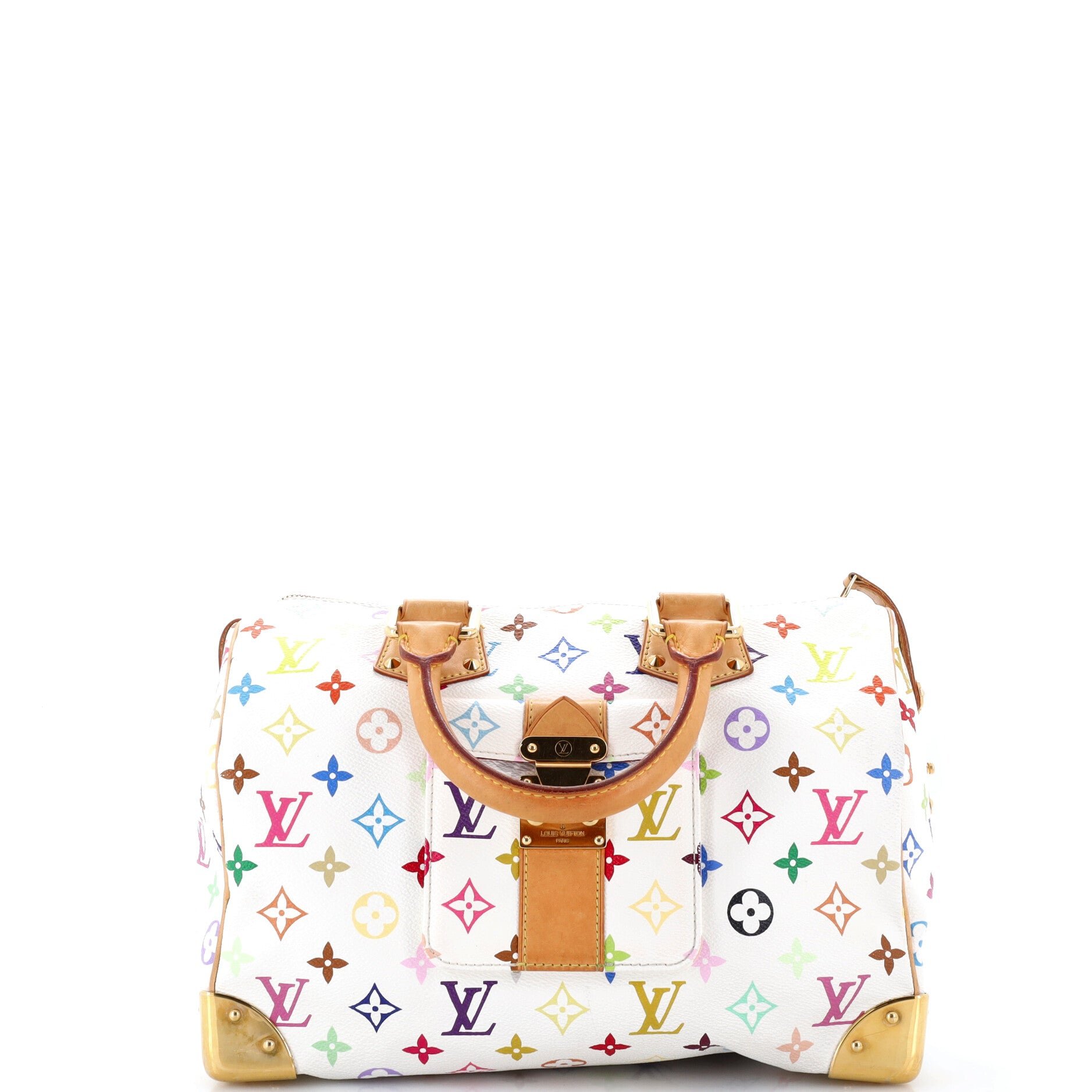 Speedy Handbag Monogram Multicolor 30