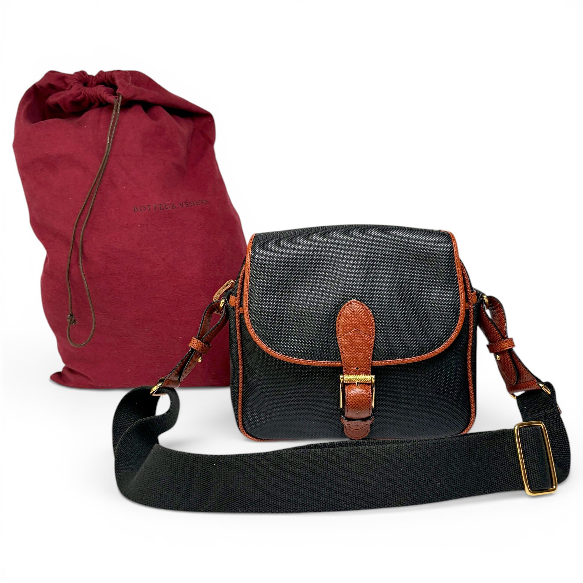 Veneta leather crossbody bag