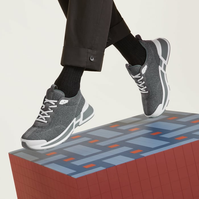 Gris Osmium Heros Sneaker