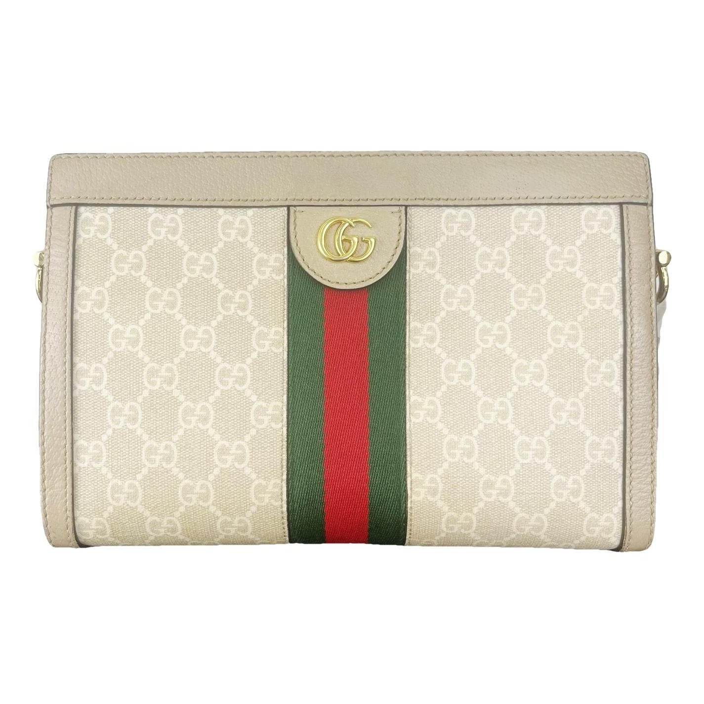 Ophidia Chain leather handbag