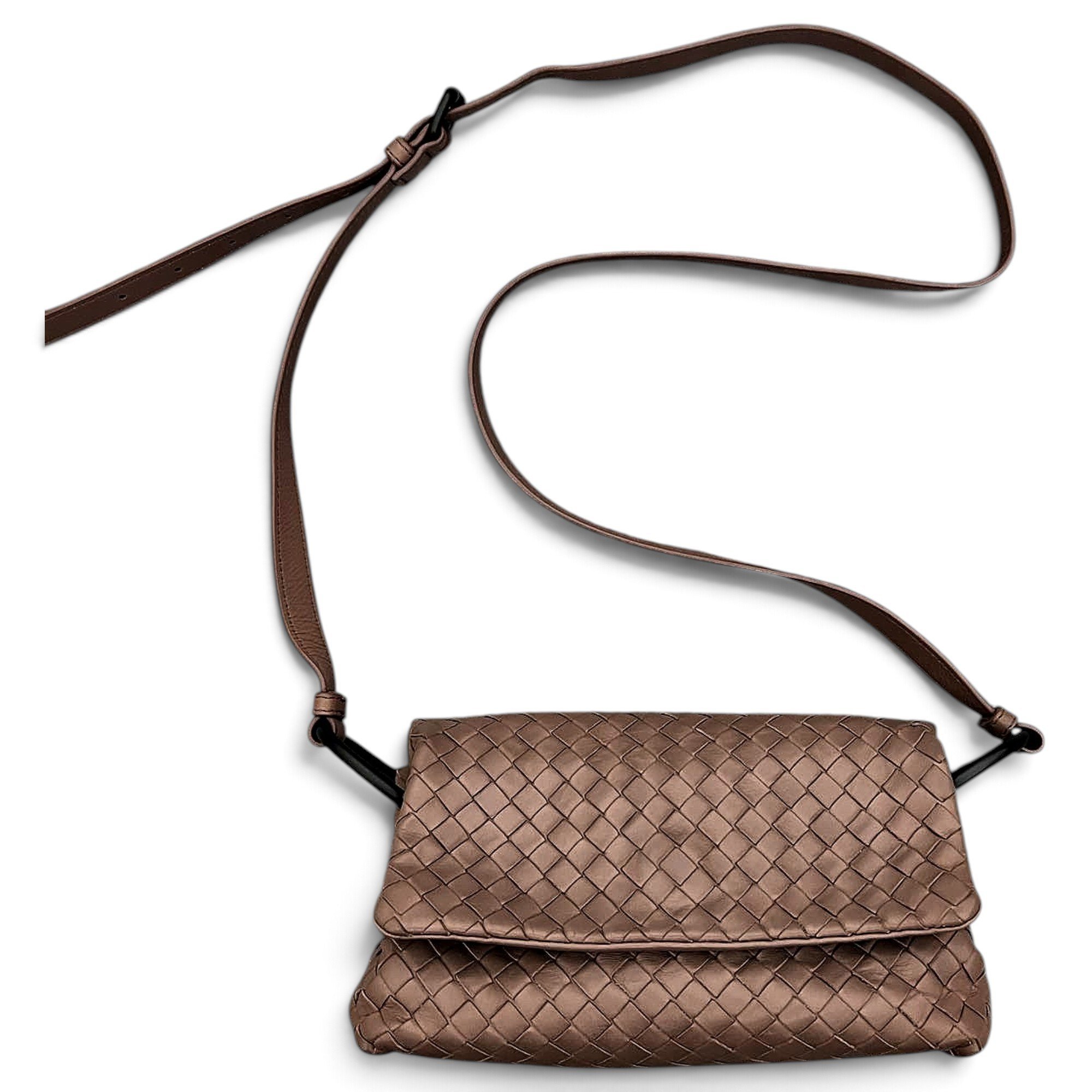 Giorno leather crossbody bag