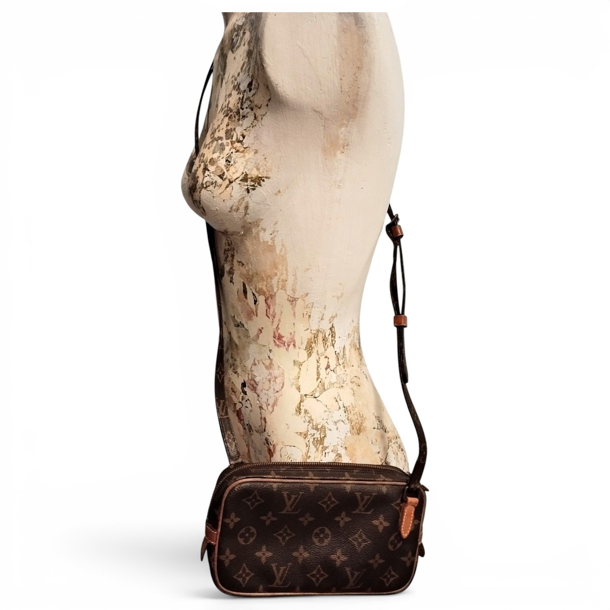 Marly vintage leather crossbody bag