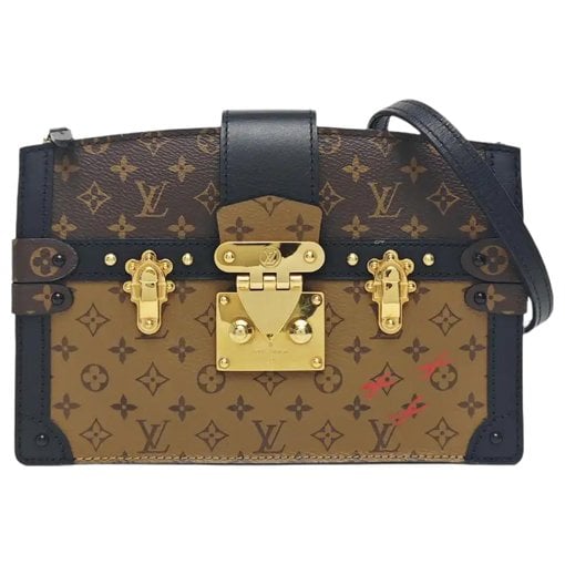 City Trunk leather crossbody bag