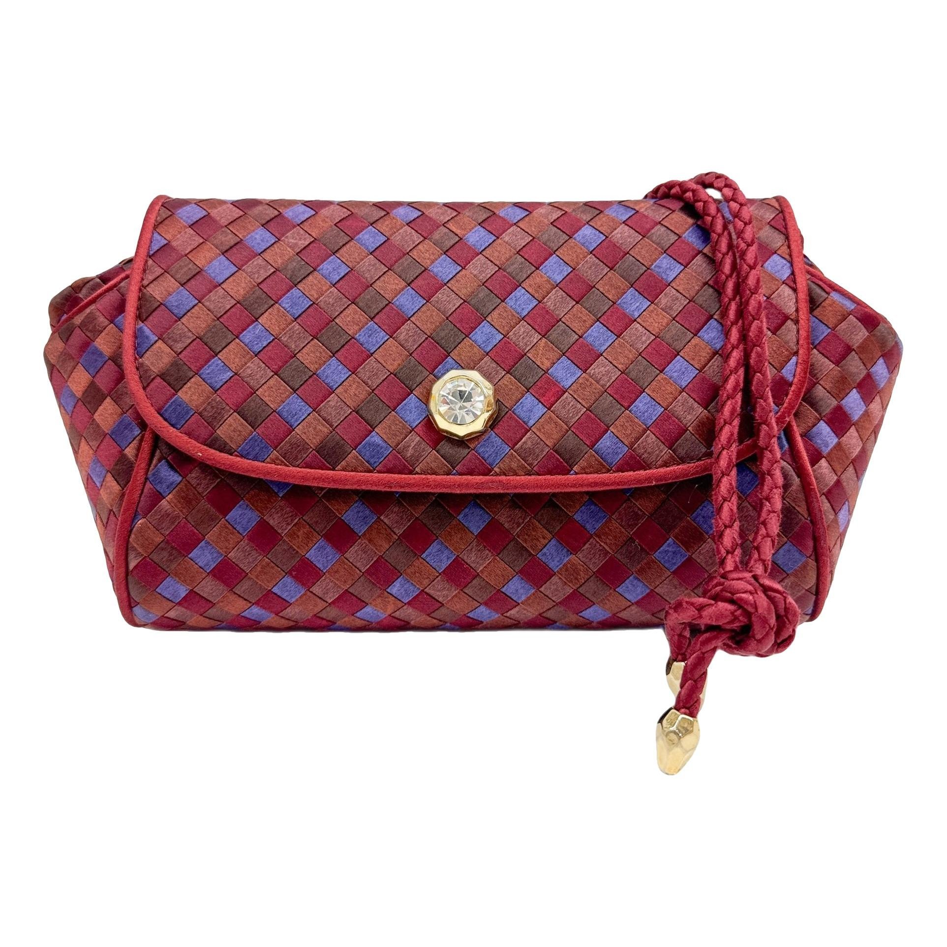Silk handbag