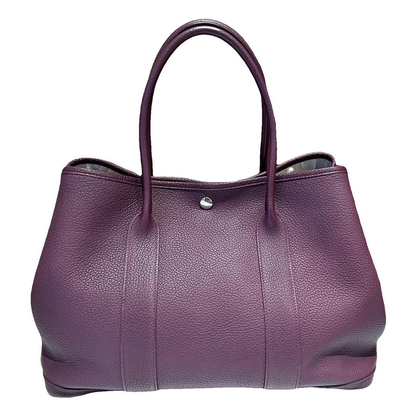 Garden Party leather handbag