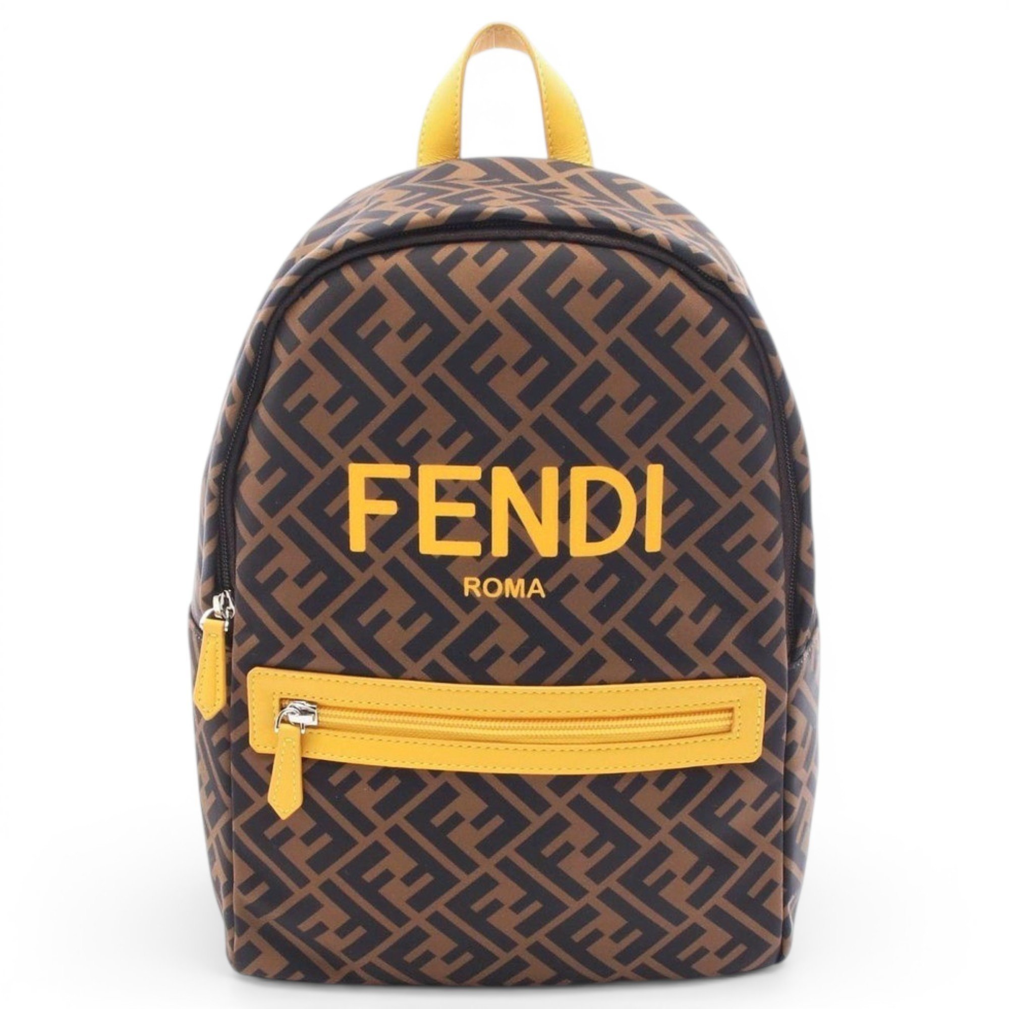 Leather backpack