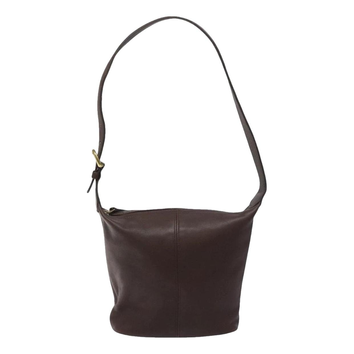 Leather handbag