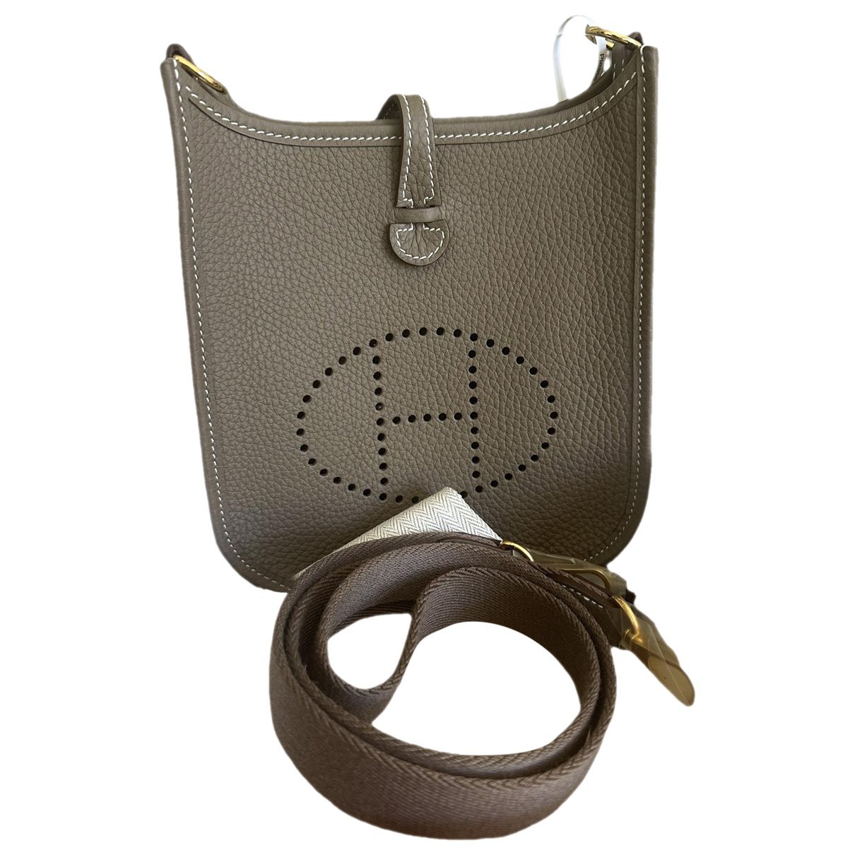 Hermes Evelyne leather crossbody bag