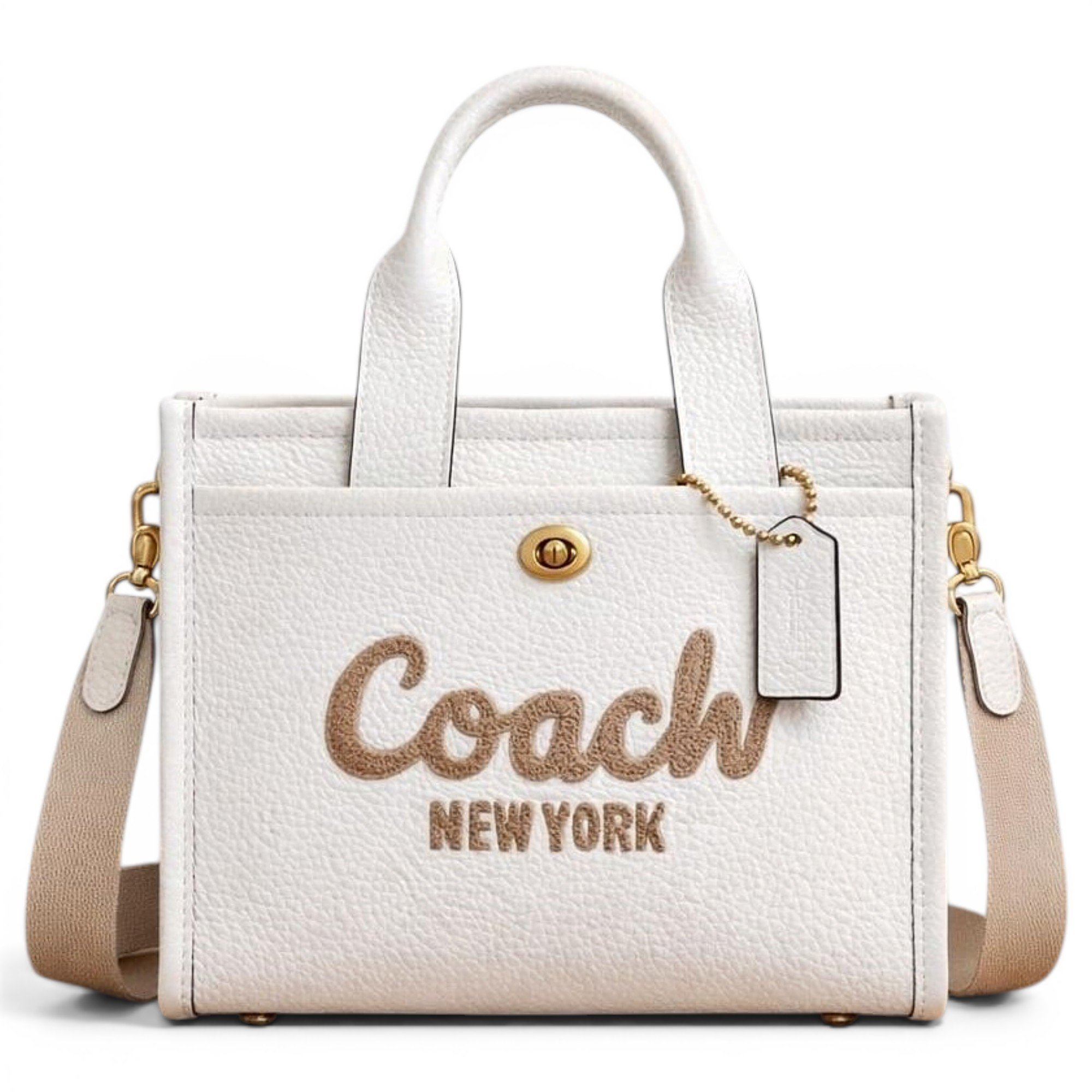 Leather tote