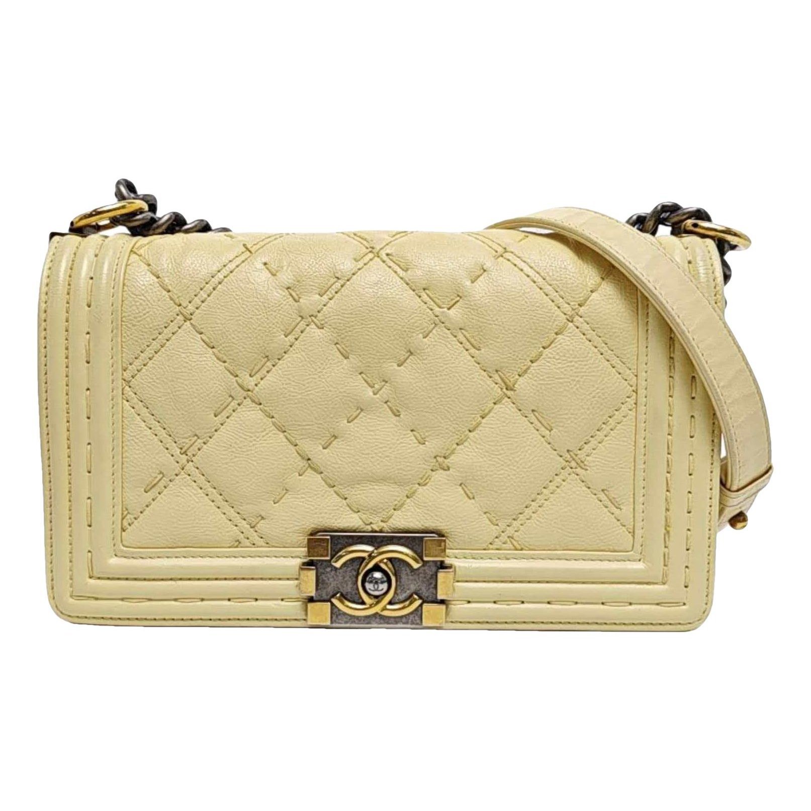 Boy leather crossbody bag