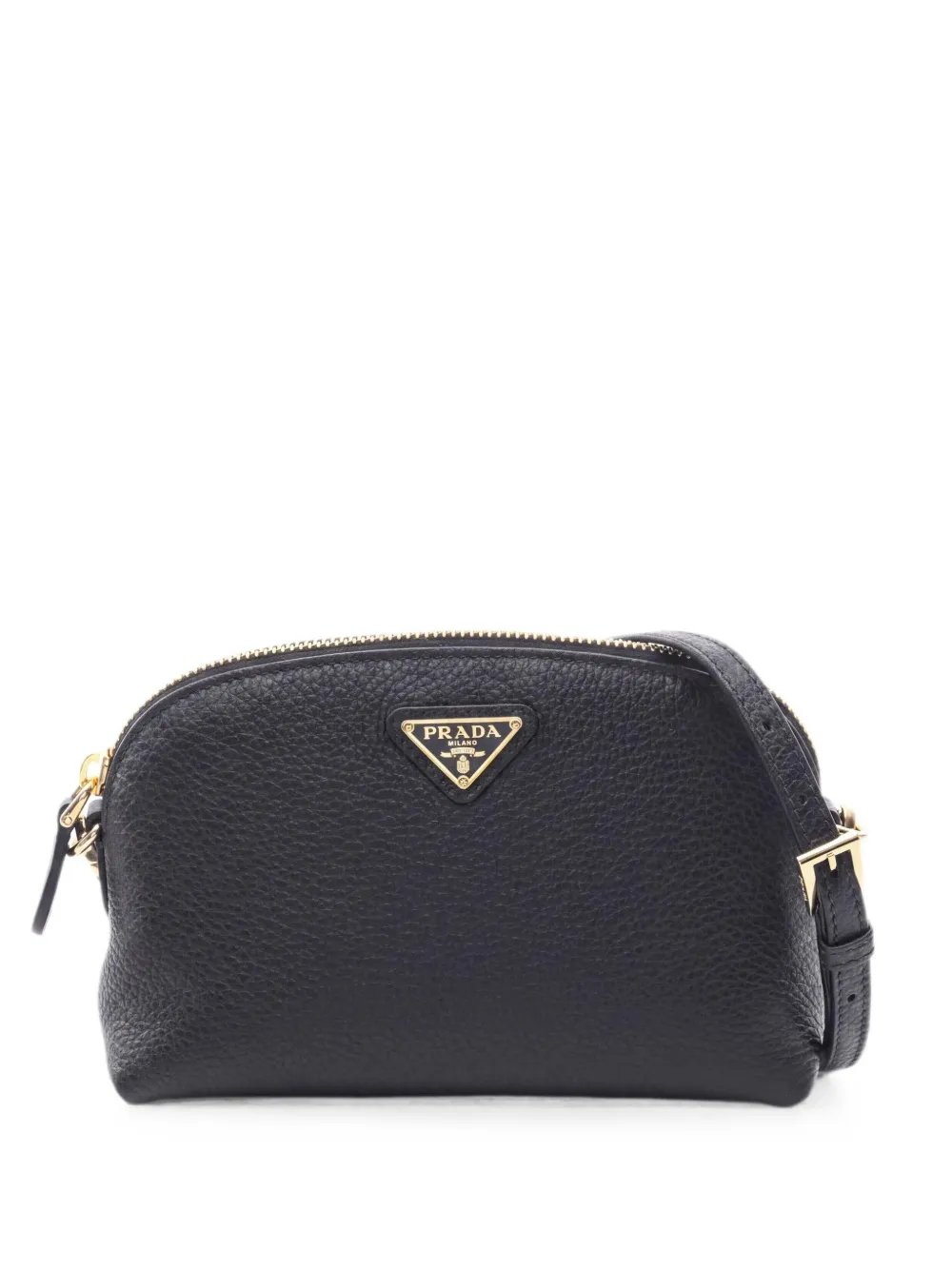 Prada Vit. Daino leather shoulder bag