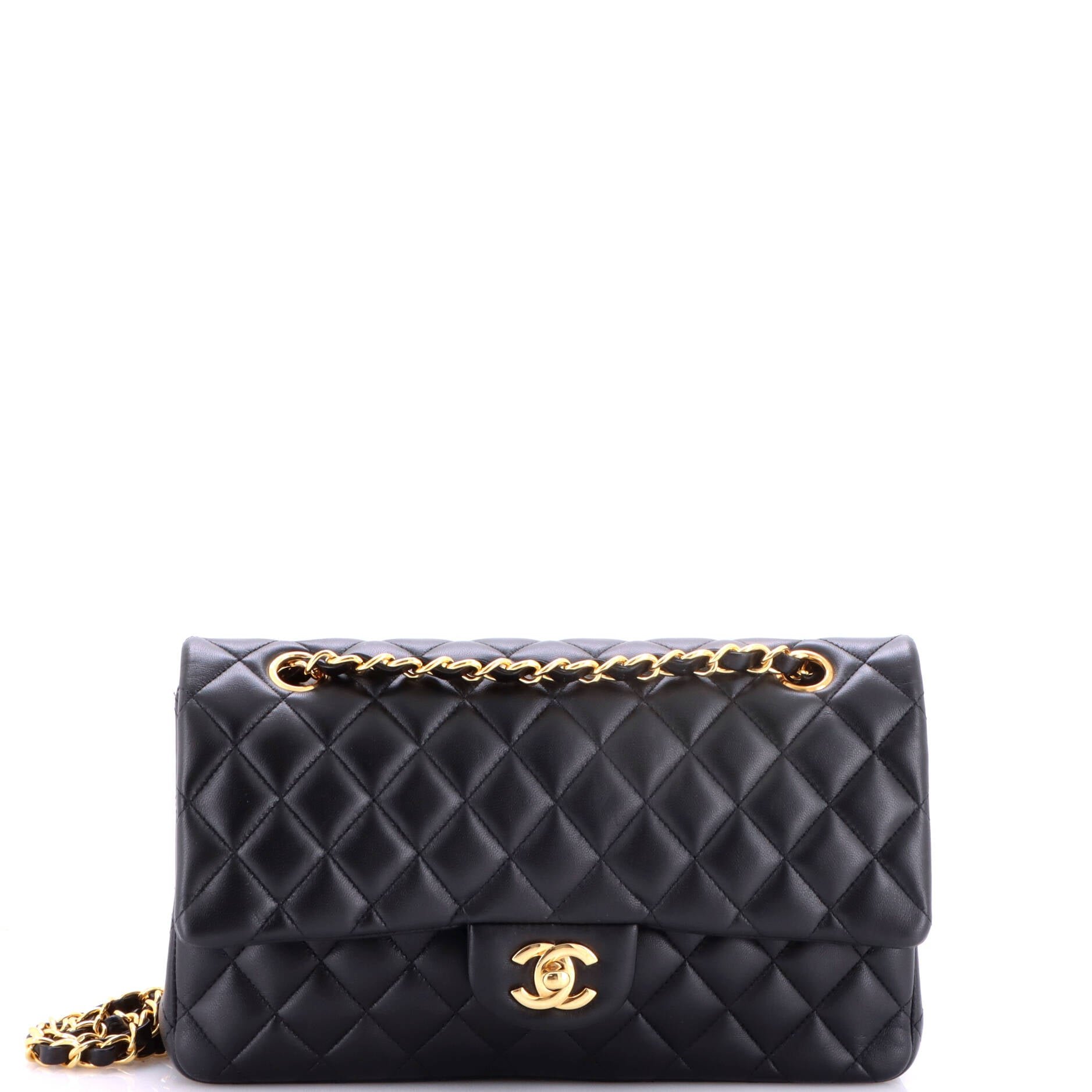 Classic Double Flap Bag Quilted Lambskin Medium