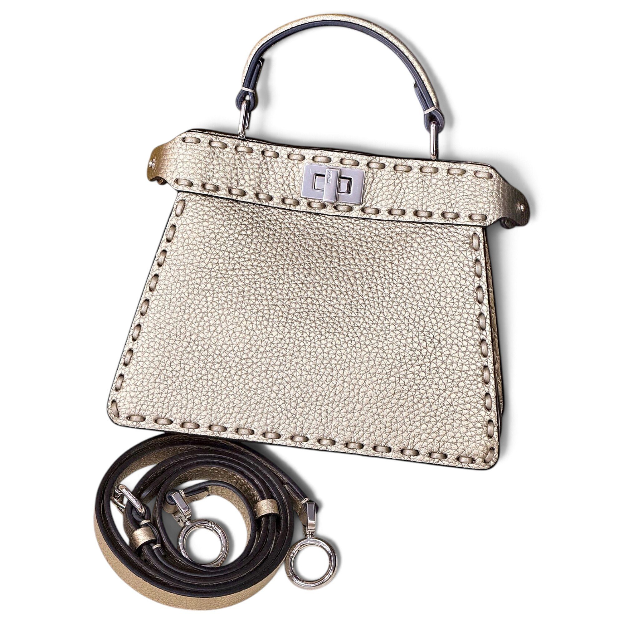 Fendi Peekaboo IseeU leather handbag