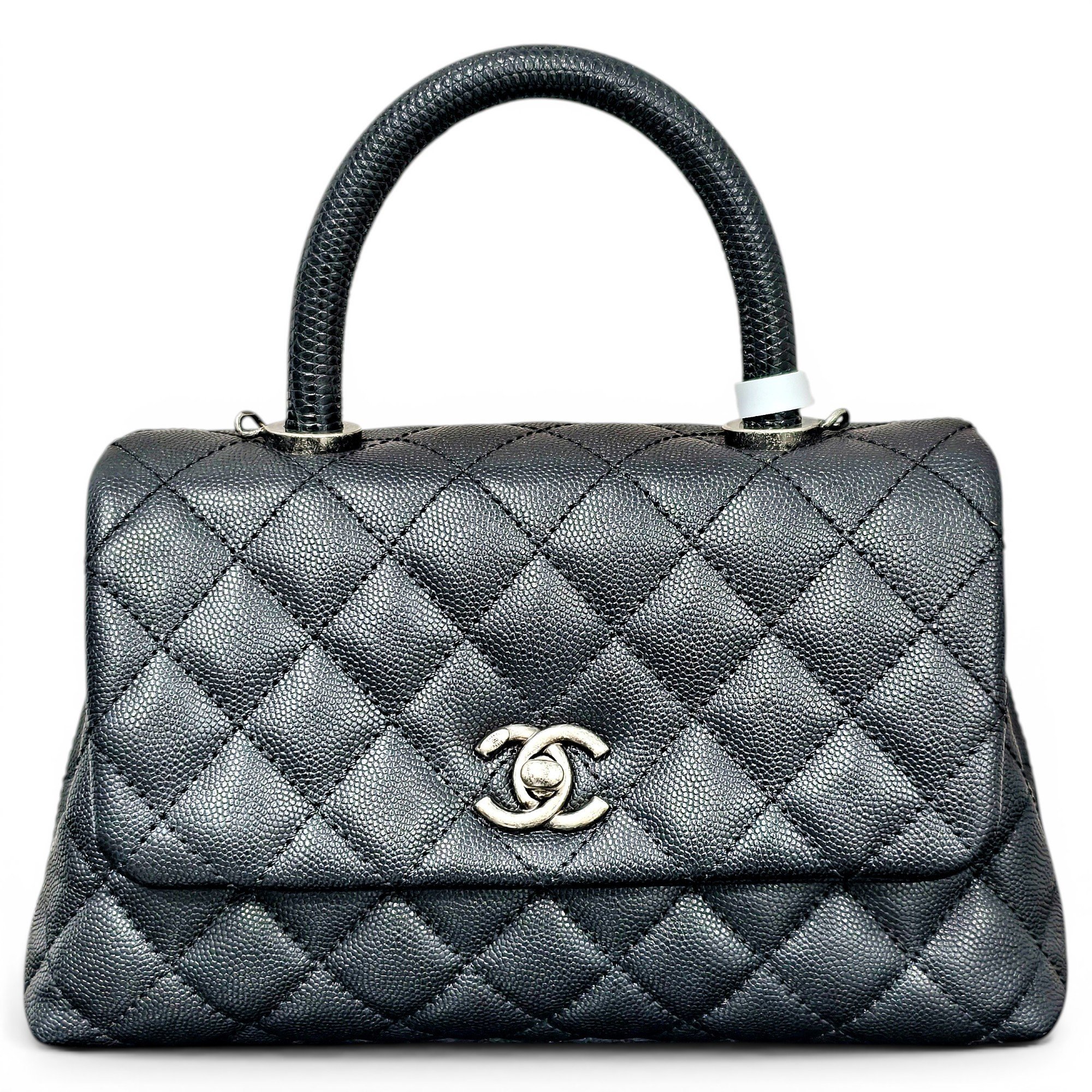 Coco Handle leather handbag