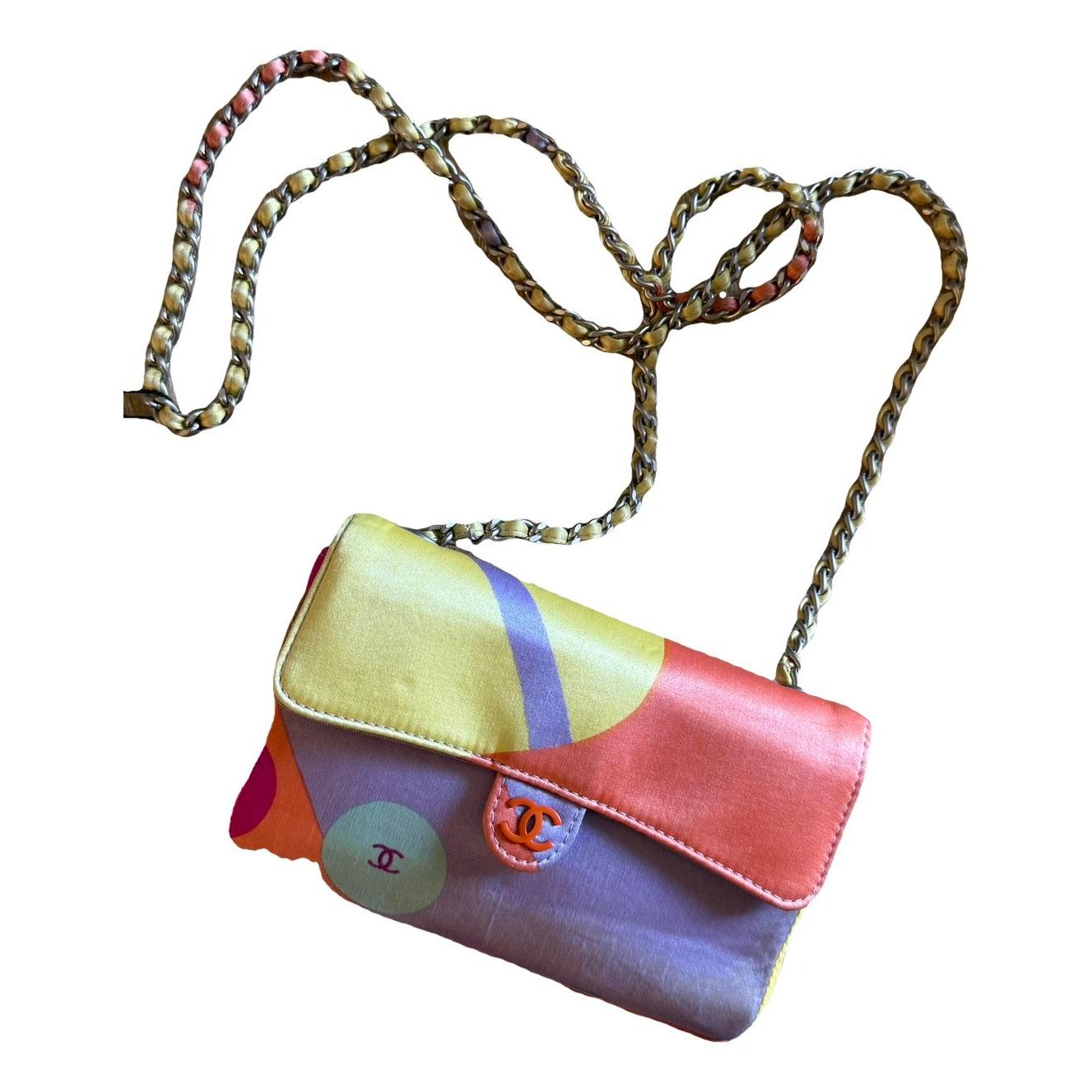 Timeless/Classique silk handbag