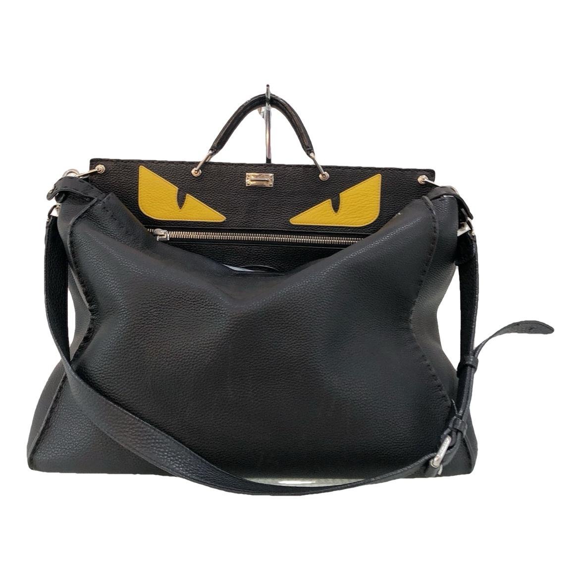 Peekaboo leather handbag