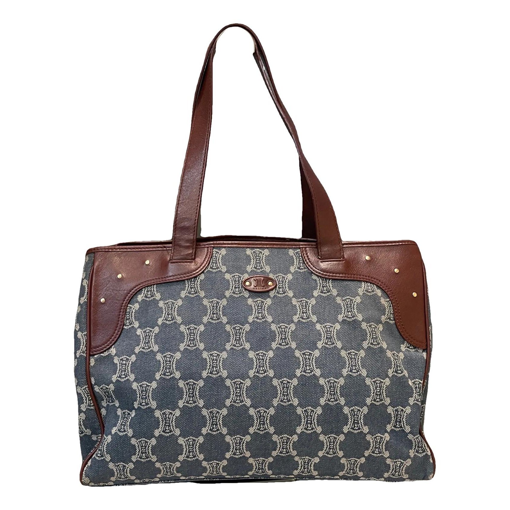 Cabas Horizotal leather handbag