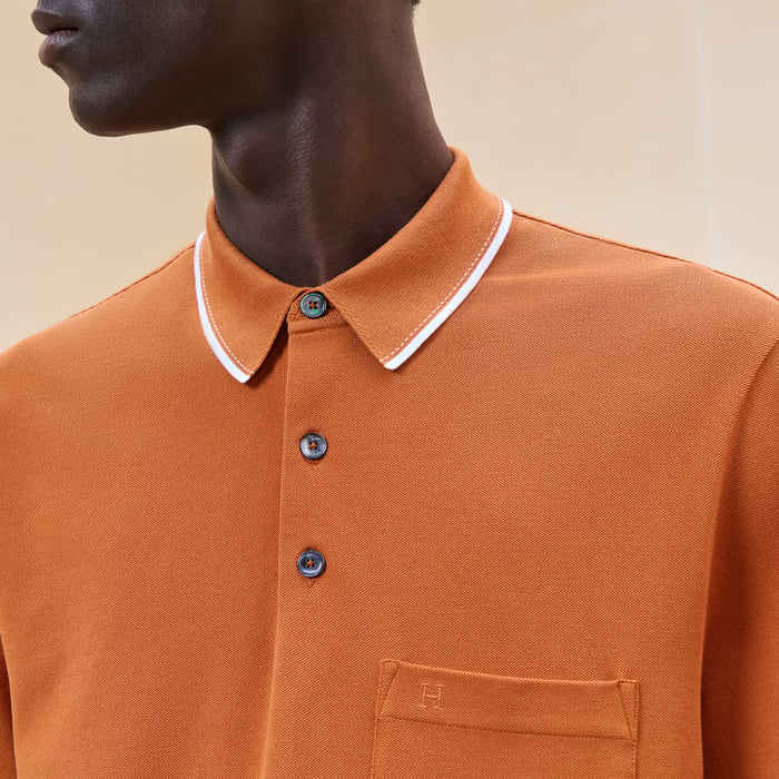 Citrouille "Piqures Sellier" Polo Shirt