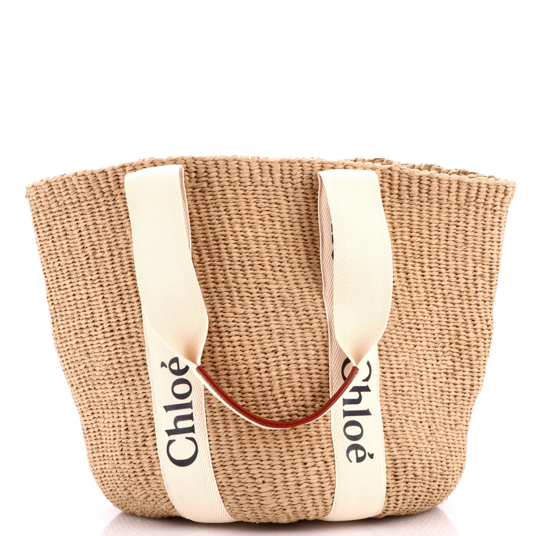 x Mifuko Woody Tote Raffia Large