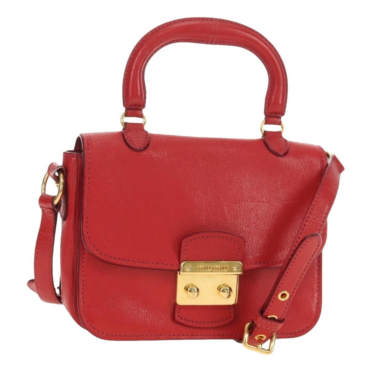 Leather handbag