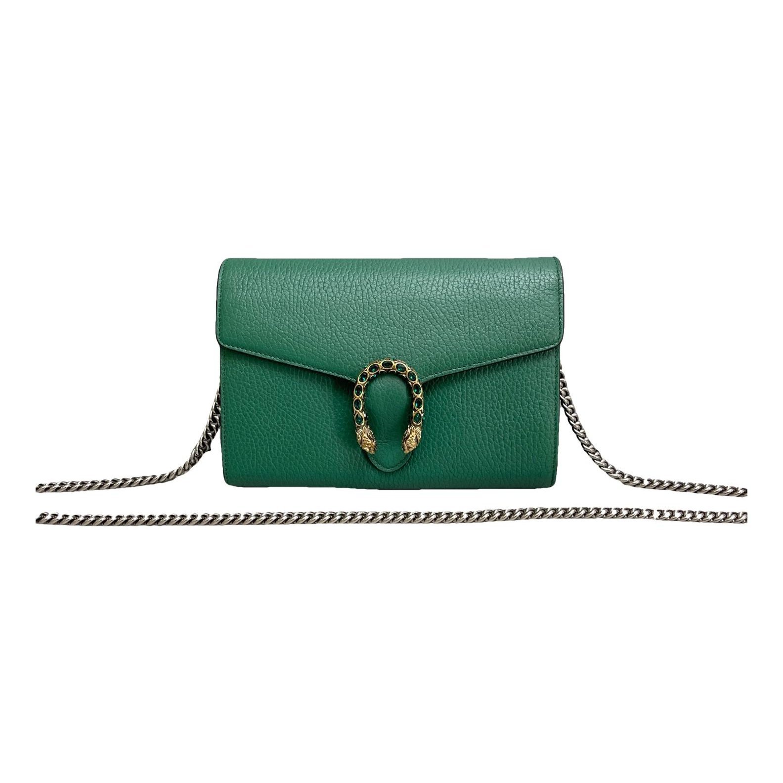 Dionysus Chain Wallet leather handbag