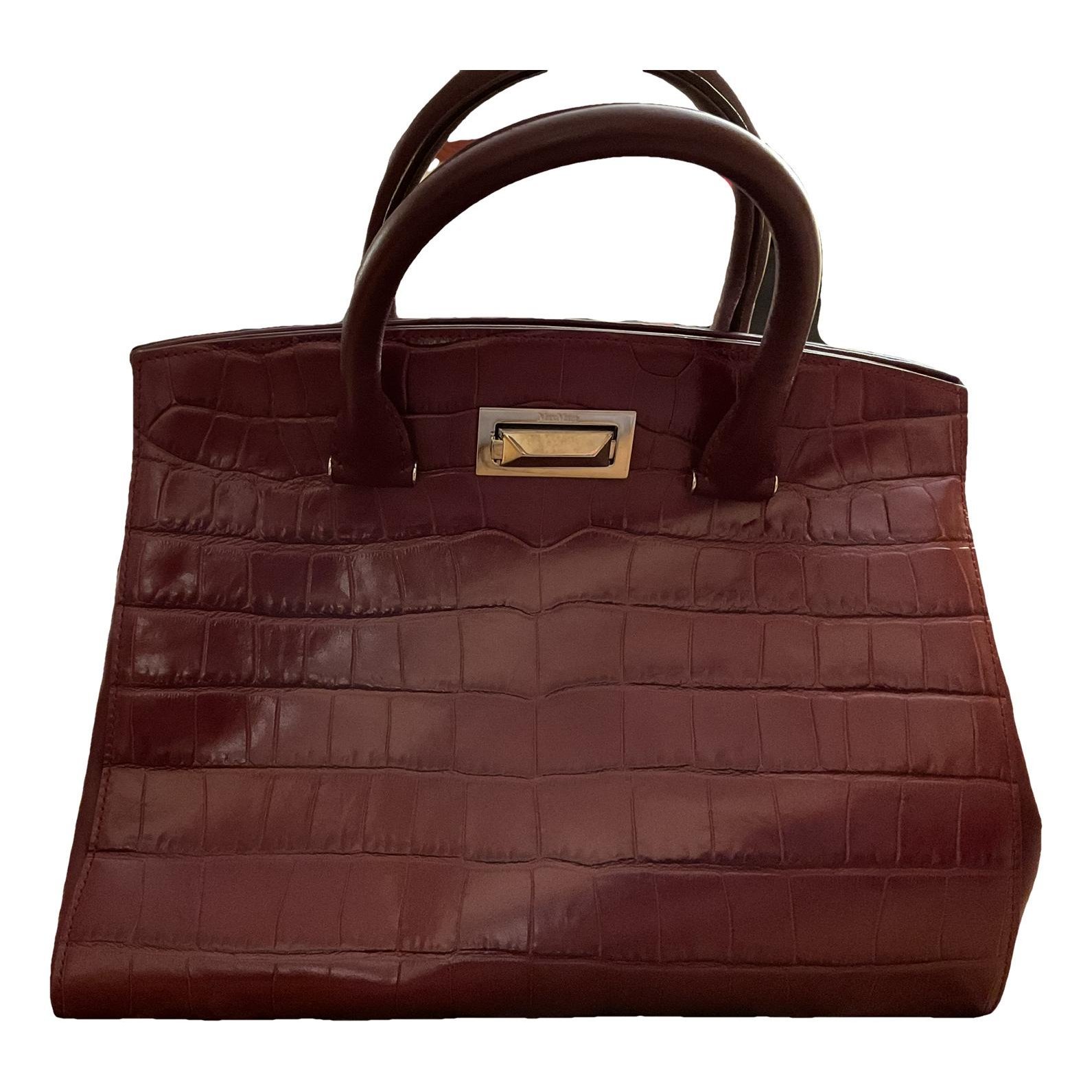 Max Mara Marine leather handbag