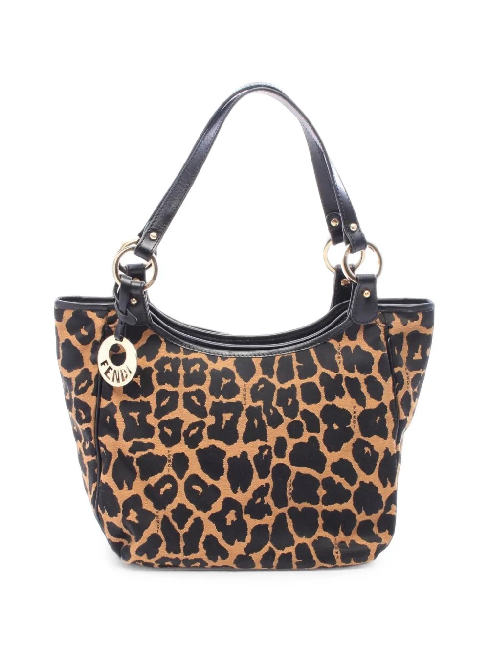 2010s leopard-print shoulder bag