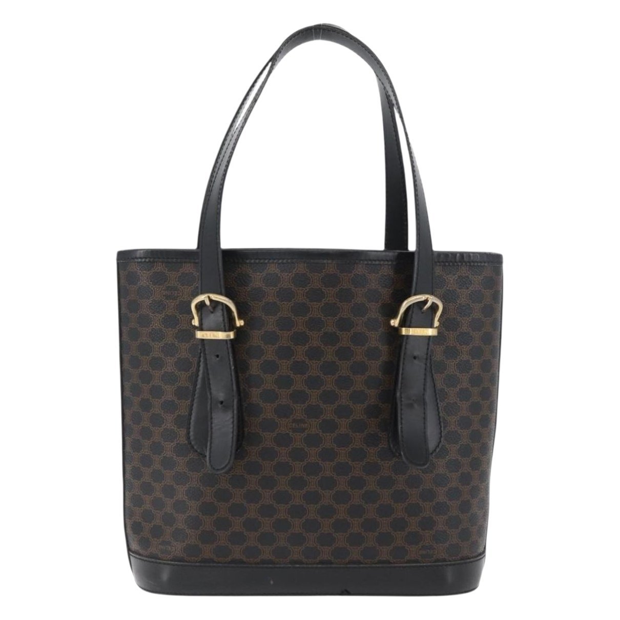 Leather tote