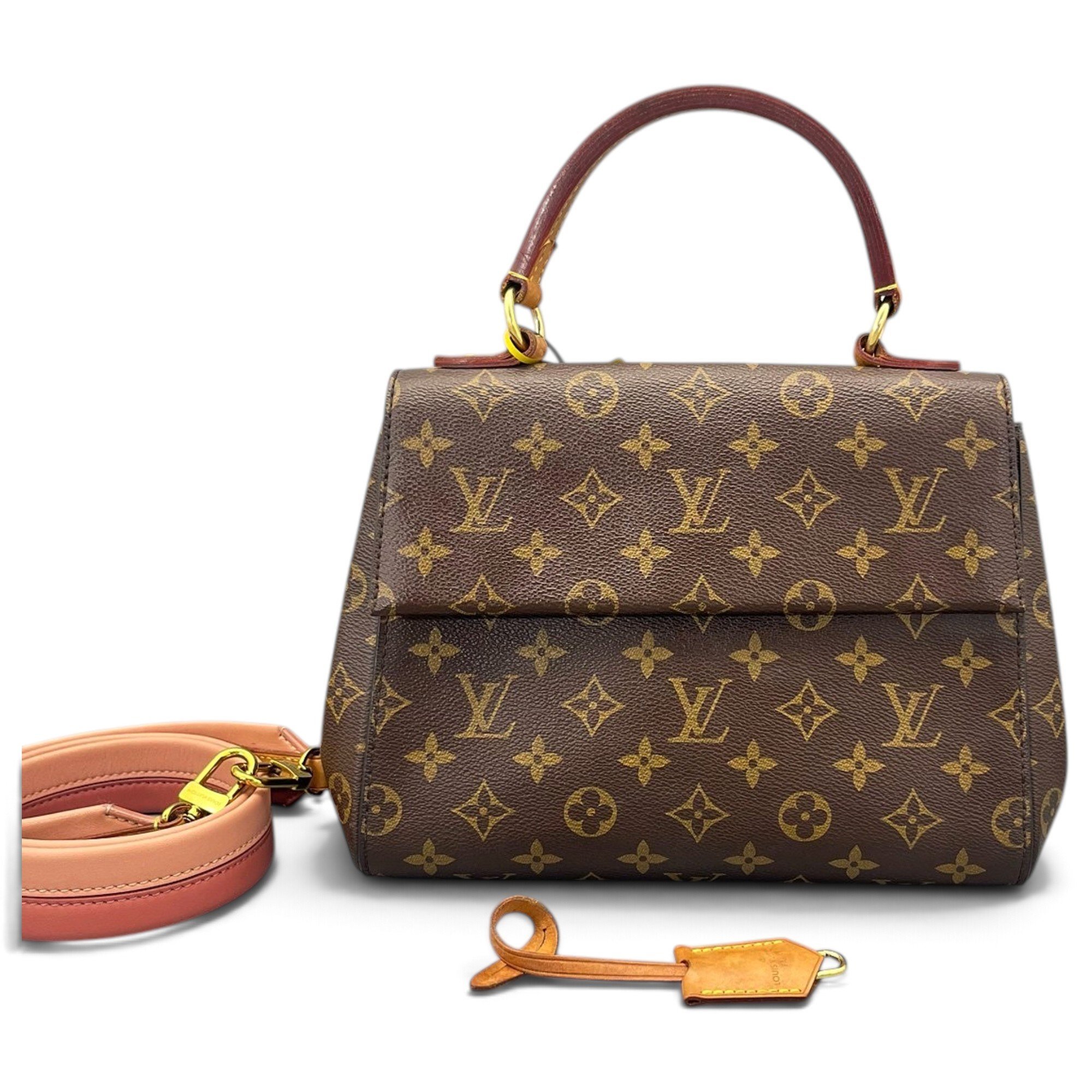 Cluny leather handbag