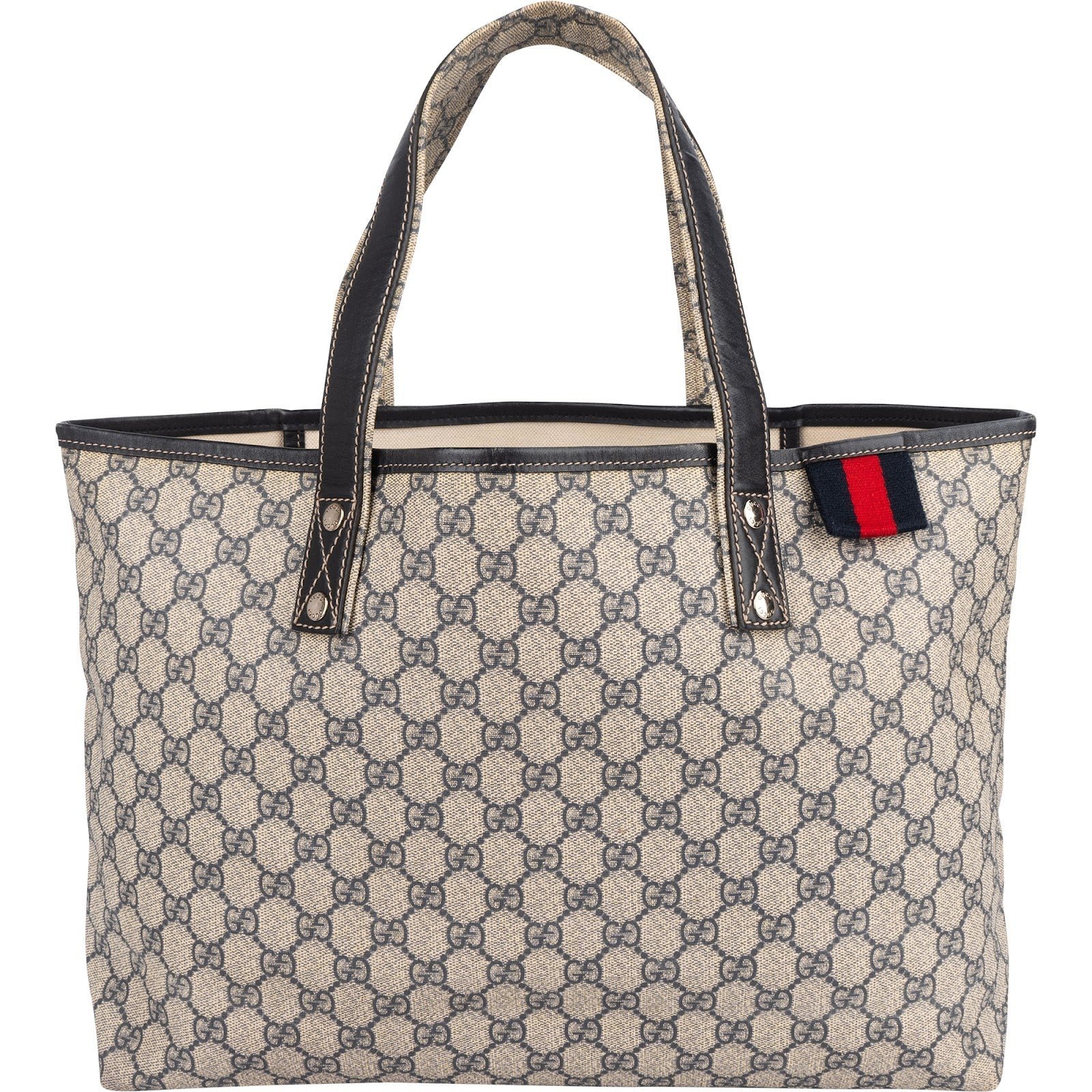 Ophidia Shopping leather handbag