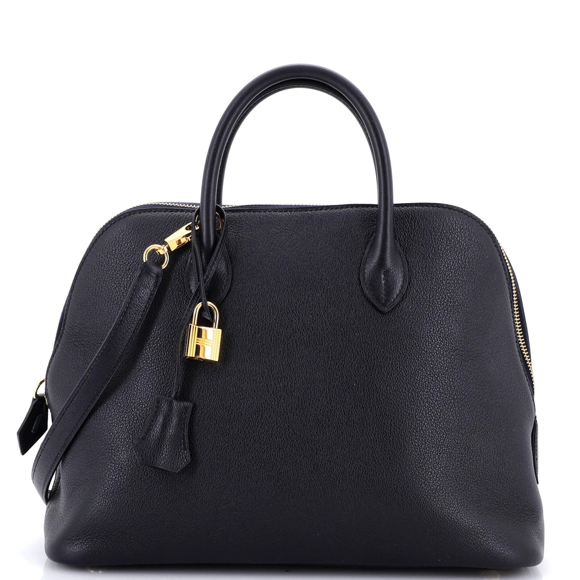 Hermes Bolide Handbag Novillo Leather 1923