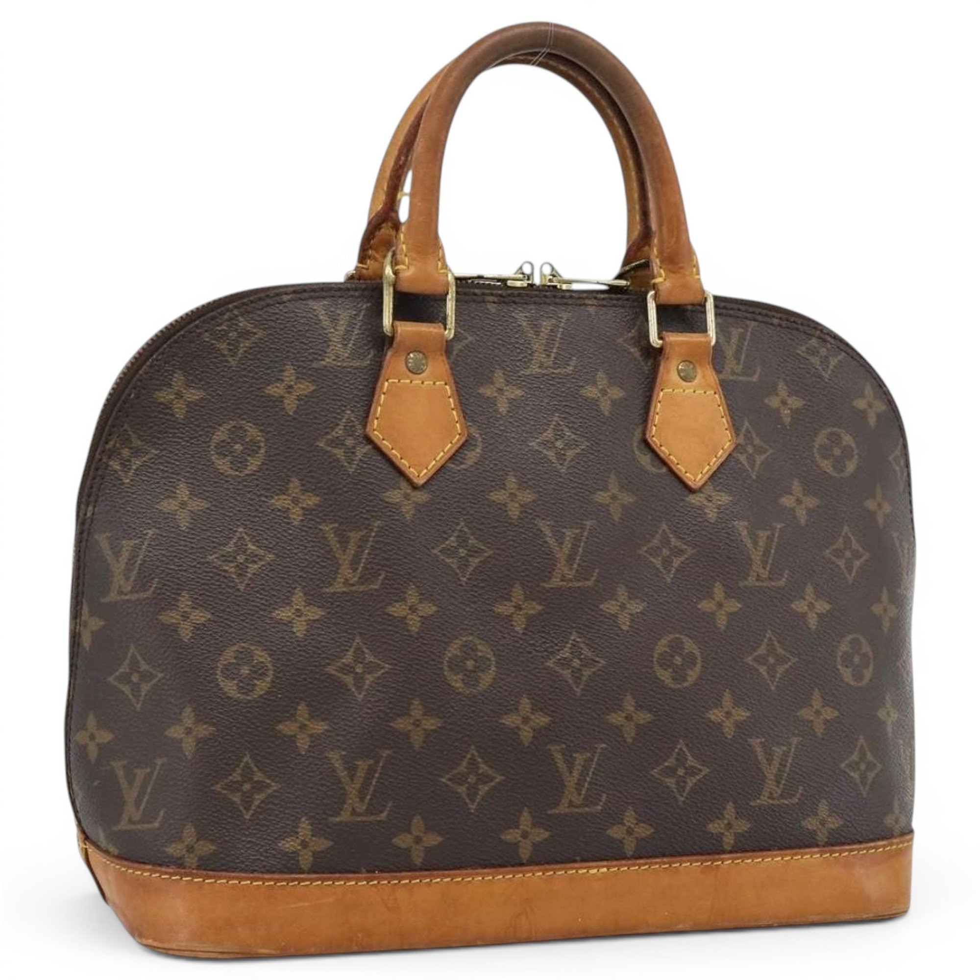 Alma leather handbag