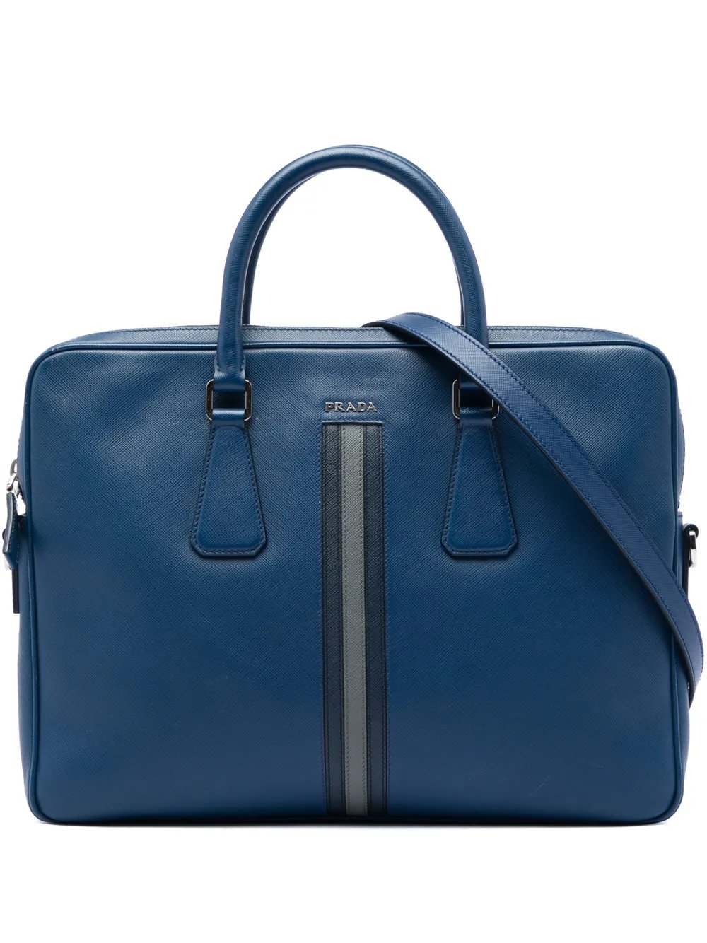 2010-2026 Saffiano Striped business bag