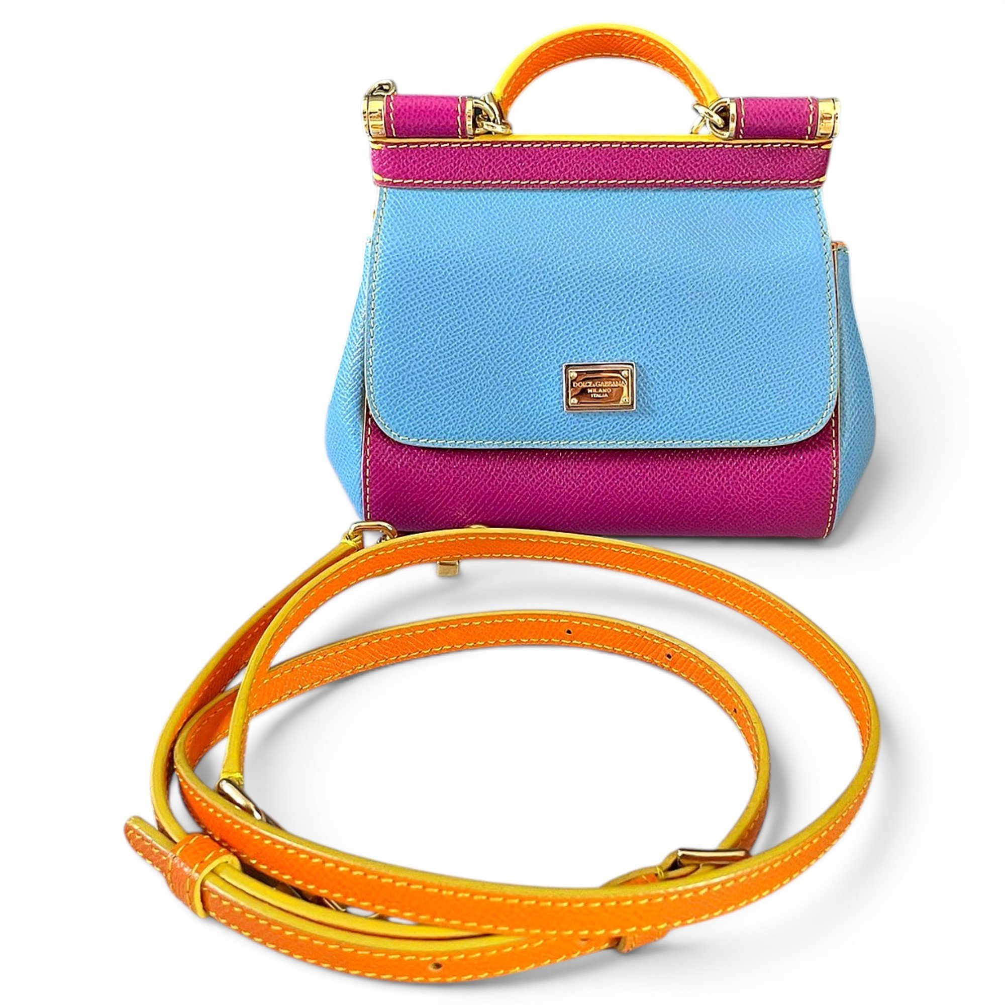 Sicily leather crossbody bag